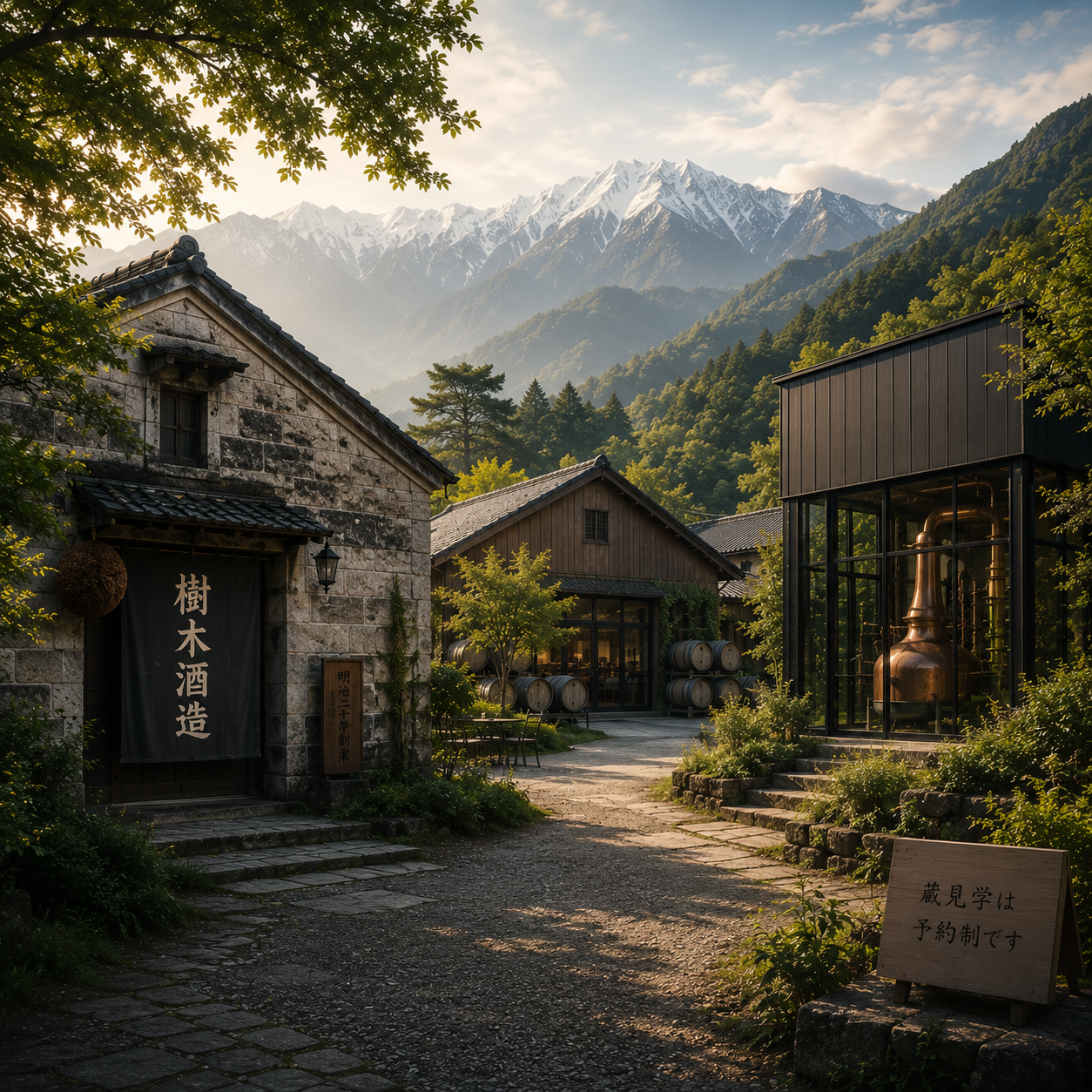 樹木酒造 蔵見学