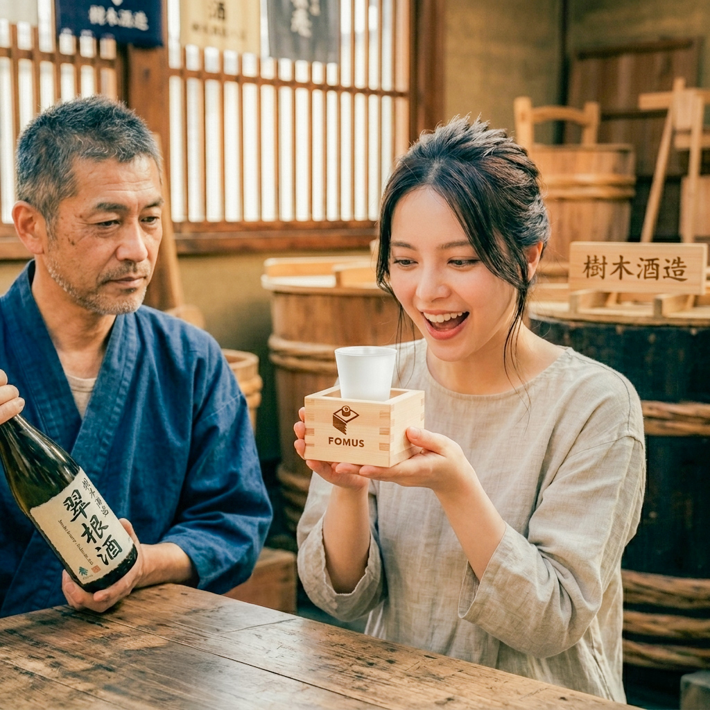 Japanese Sake Brewery